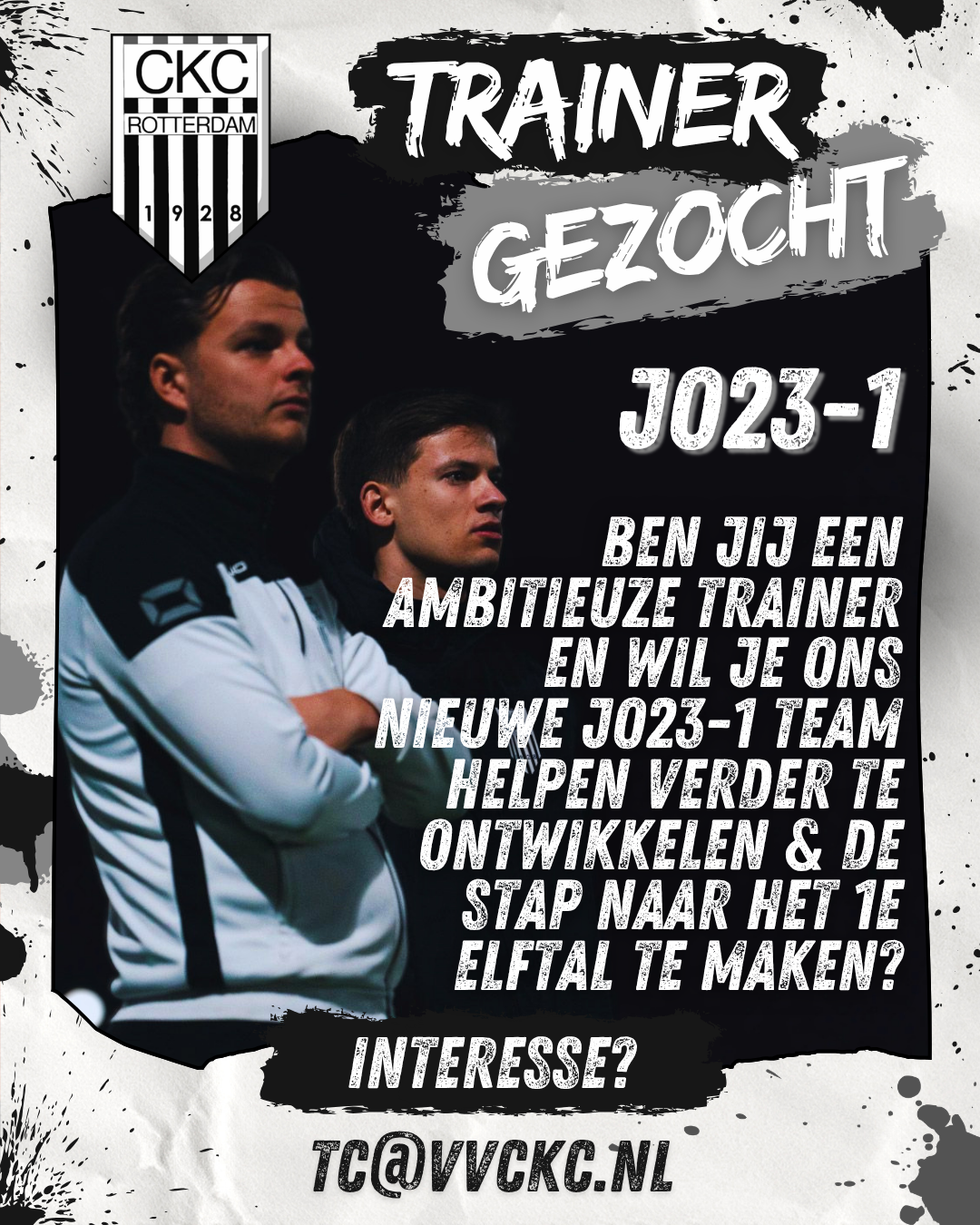Vacature trainer JO23-1
